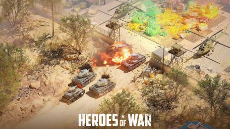 Schermata Heroes of War: Idle army game 1