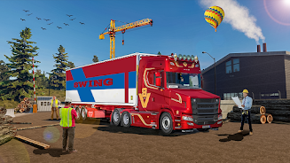 Euro Cargo Truck Driver Sim 3D Screenshot 3