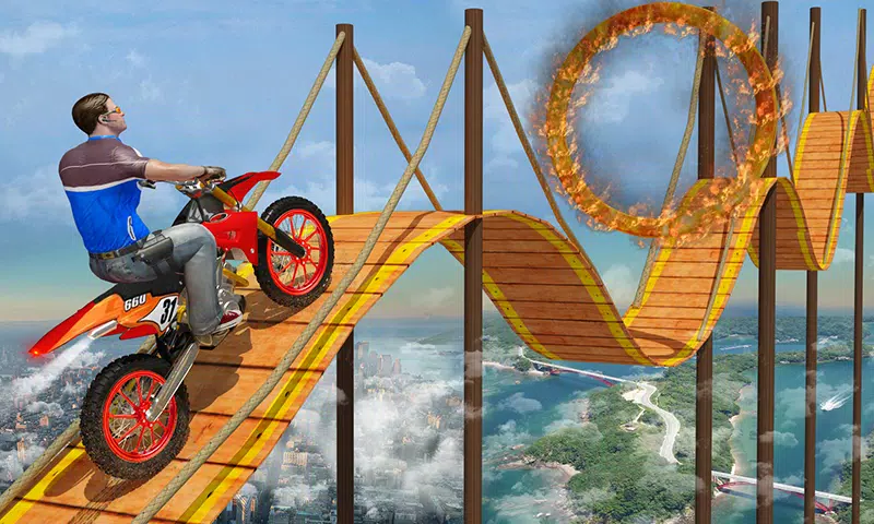 Bike Tricks Trail Stunt Master 스크린샷 0