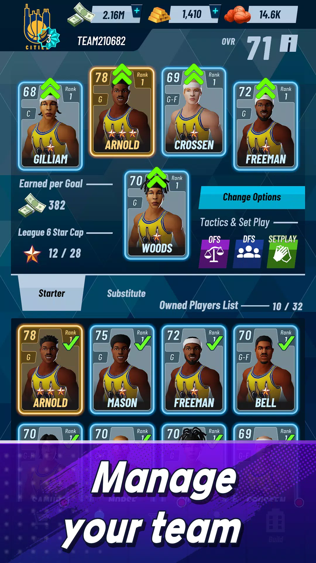 Basketball Manager 2025 Captura de pantalla 2