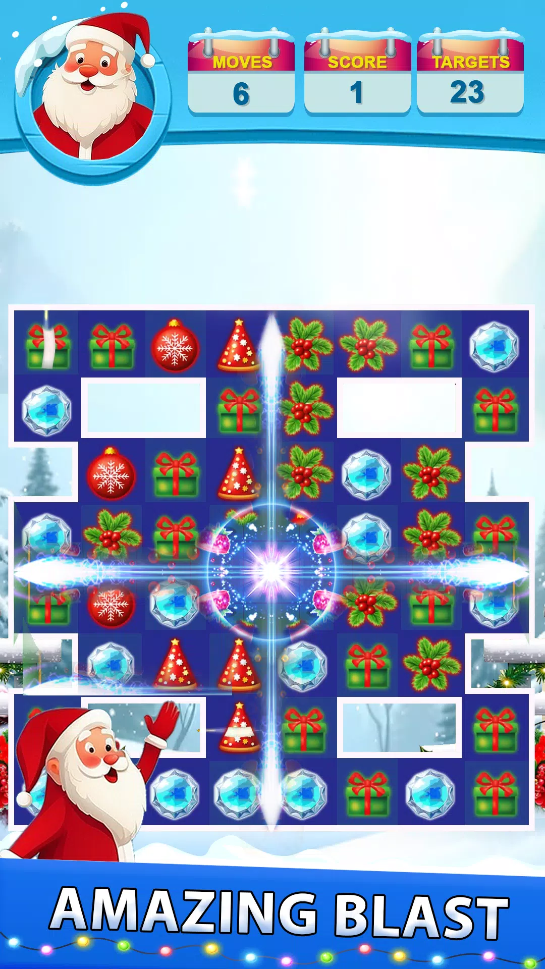 Santa Match Adventure スクリーンショット 0