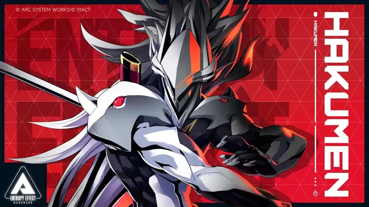 Hakumen mula sa BlazBlue Entropy Effect