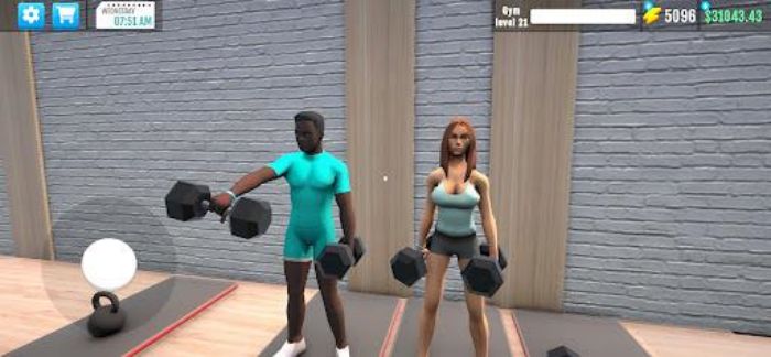 Fitness Gym Simulator Fit 3D Screenshot 0