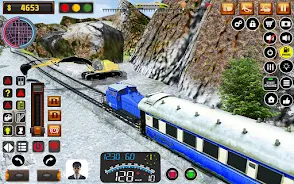 Uphill Train Track Simulator स्क्रीनशॉट 2