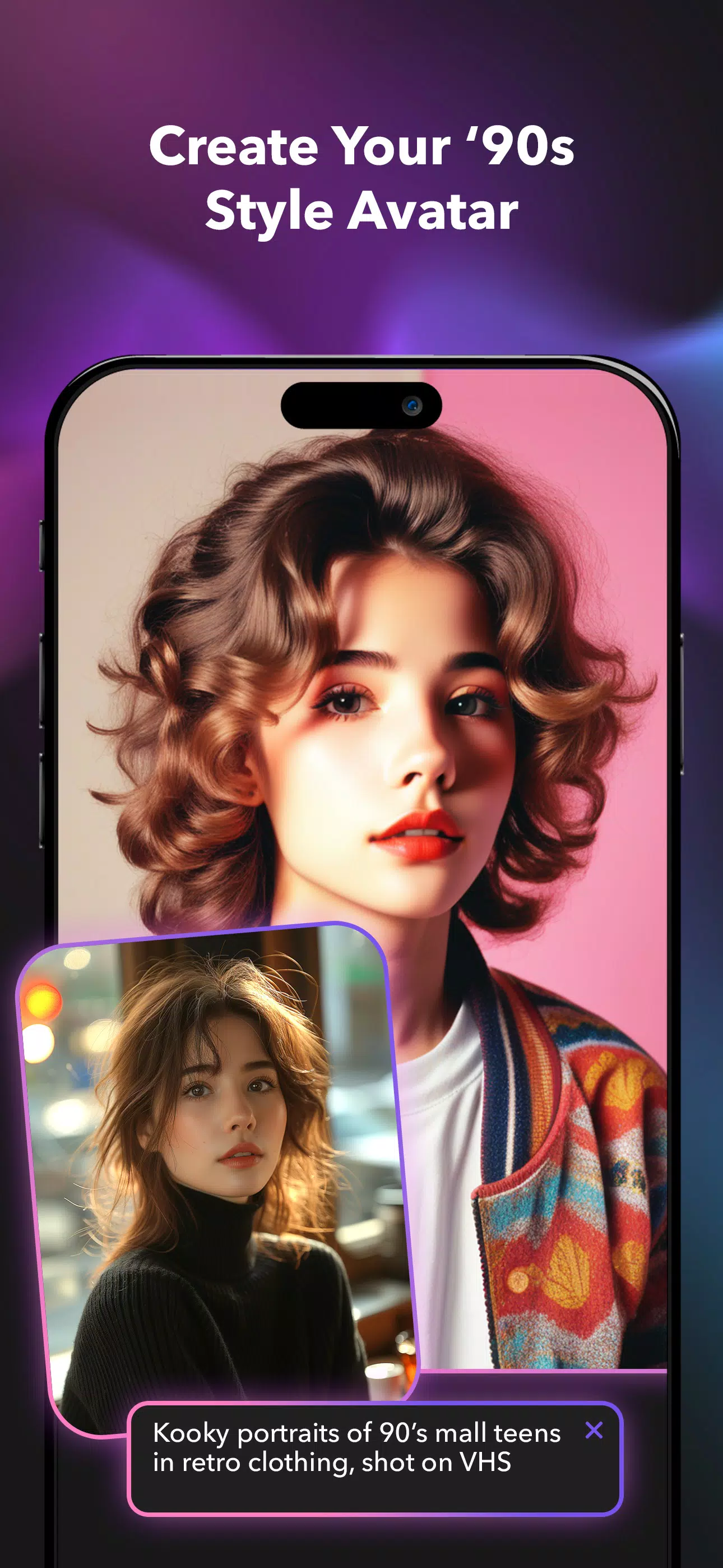 Aurora: AI Portrait Generator Capture d'écran 1