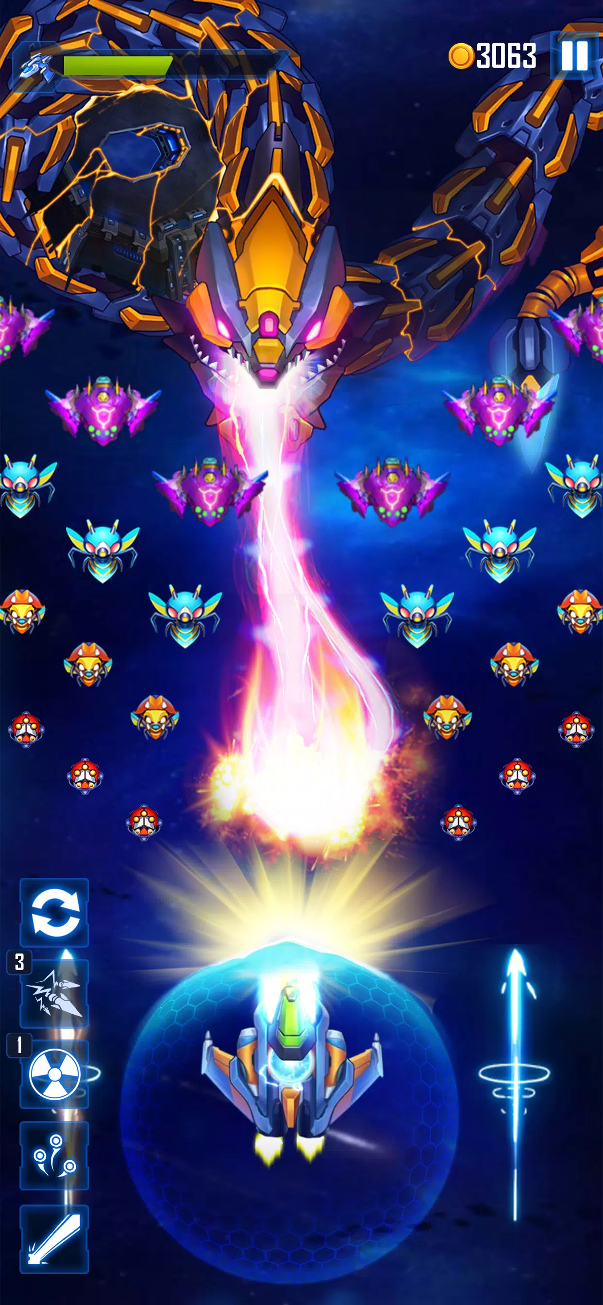 WindWings: Space Shooter ဖန်သားပြင်ဓာတ်ပုံ 0