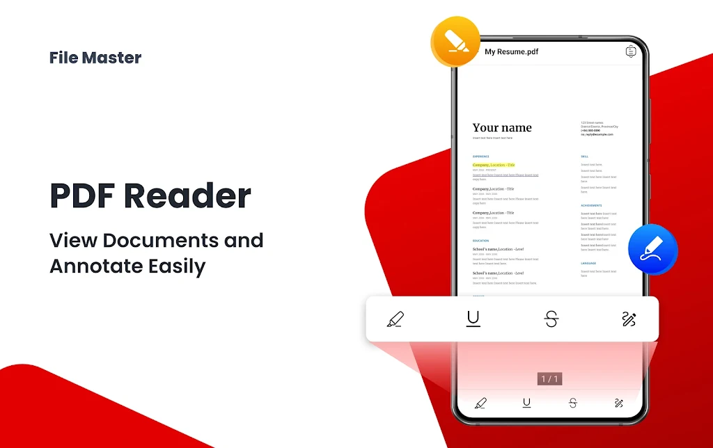 PDF Reader - PDF Scanner 스크린샷 0