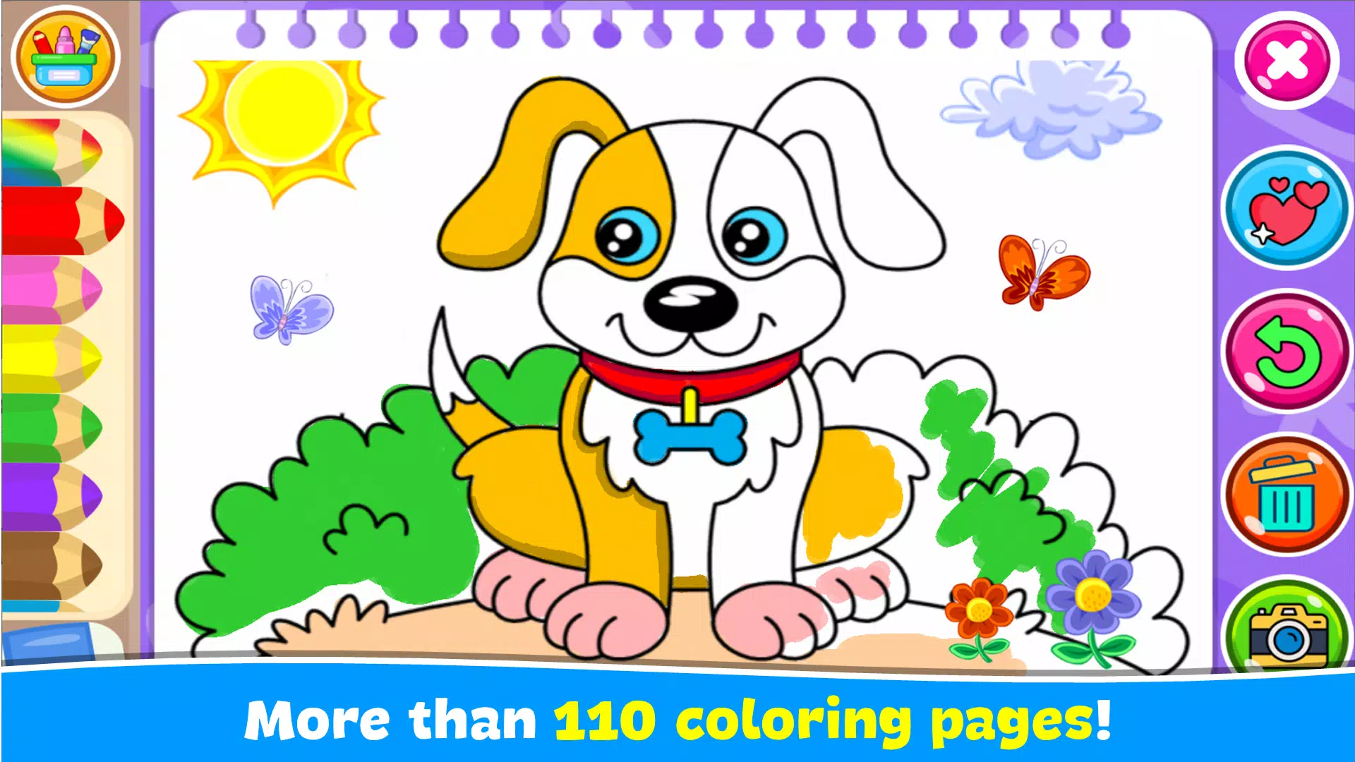 Coloring,  Music and Games 螢幕截圖 1