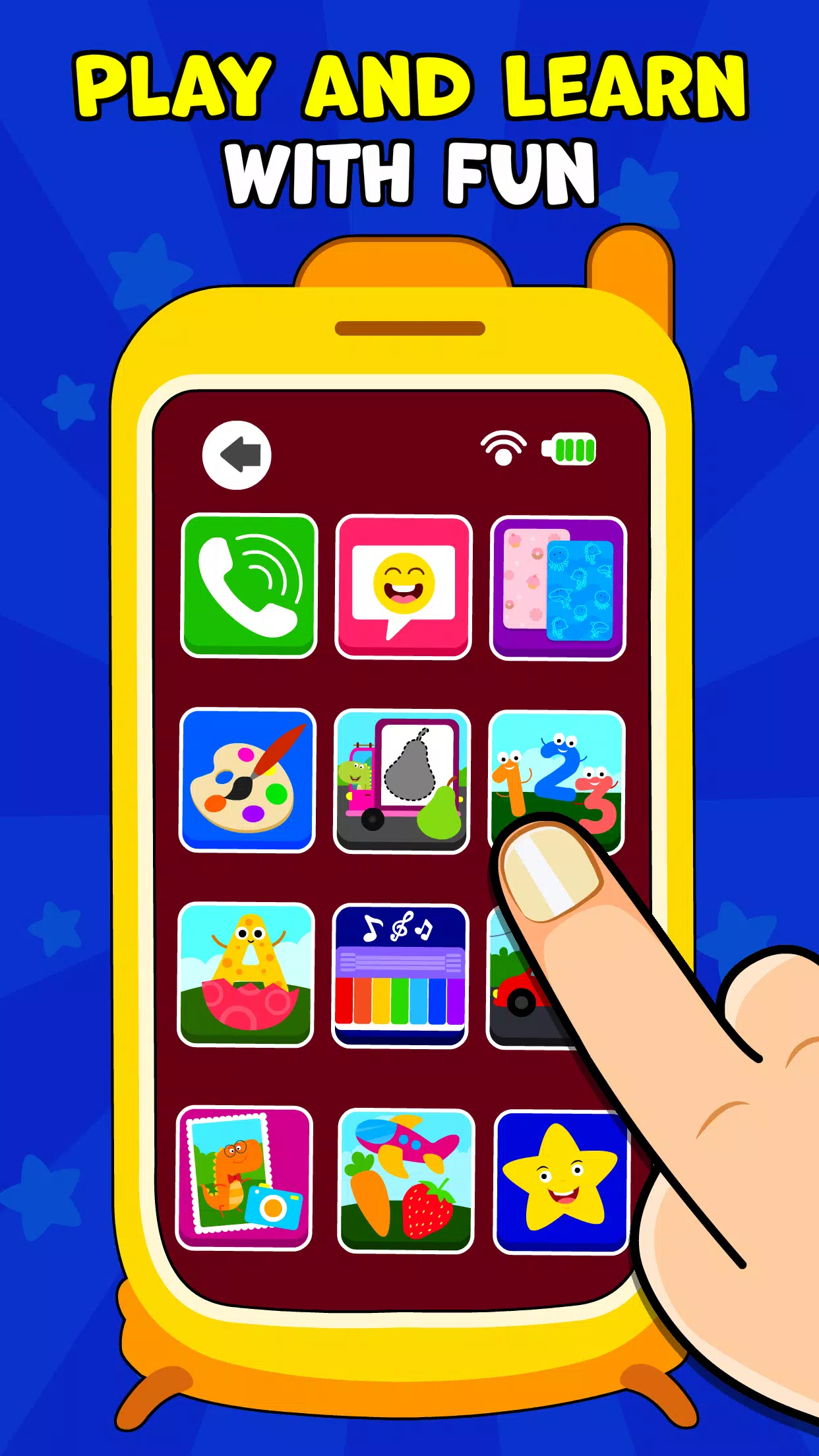 Baby Games: Phone For Kids App ภาพหน้าจอ 0