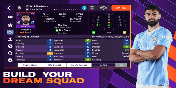 Football Manager 2024 Mobile Mod Captura de pantalla 0