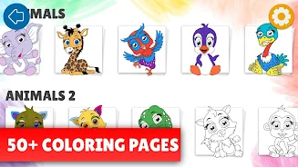 Kids coloring pages for kids Ảnh chụp màn hình 2