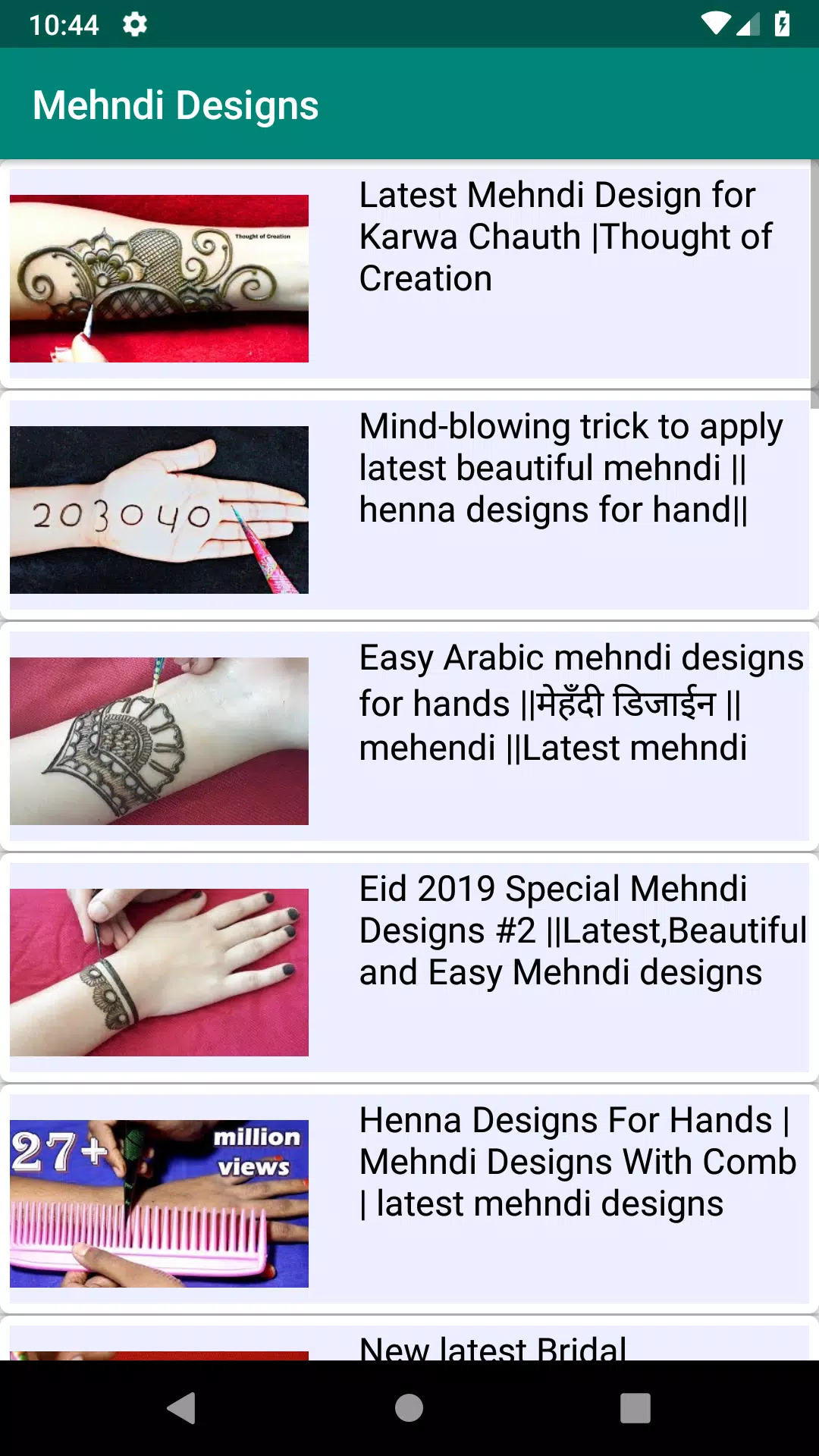 1000+ Mehndi Designs Latest 20 スクリーンショット 2