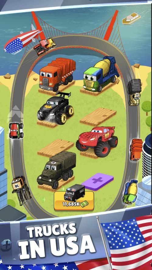 Merge Truck: Monster Truck স্ক্রিনশট 0