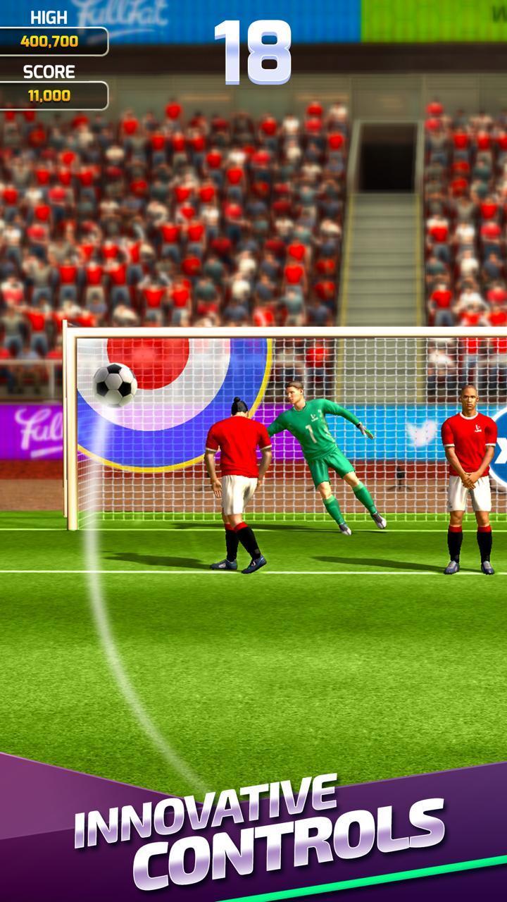 Flick Soccer! Screenshot 1