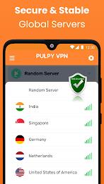 Pulpy VPN Unlimited VPN Proxy スクリーンショット 2