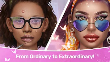 Solitaire Makeup, Makeover Ekran Görüntüsü 2