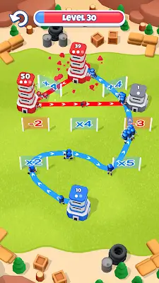 Tower War - Tactical Conquest Ảnh chụp màn hình 3