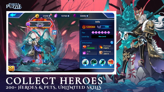 Heroes & Puzzles Screenshot 2