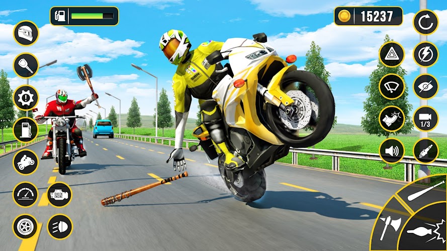 Moto Attack - Bike Racing Game स्क्रीनशॉट 0