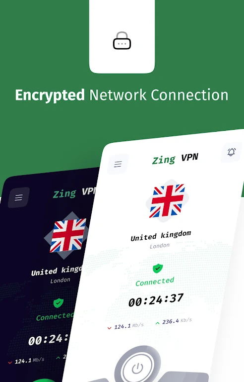 Zing VPN Schermafbeelding 2