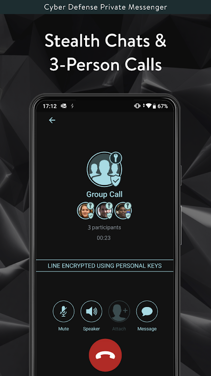 StealthTalk: Private Messenger Screenshot 1