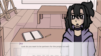 Full Ride! A College Dating Sim Screenshot 2