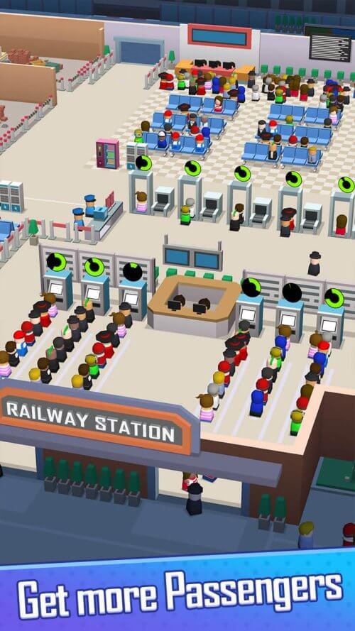 Idle Railway Tycoon Screenshot 3