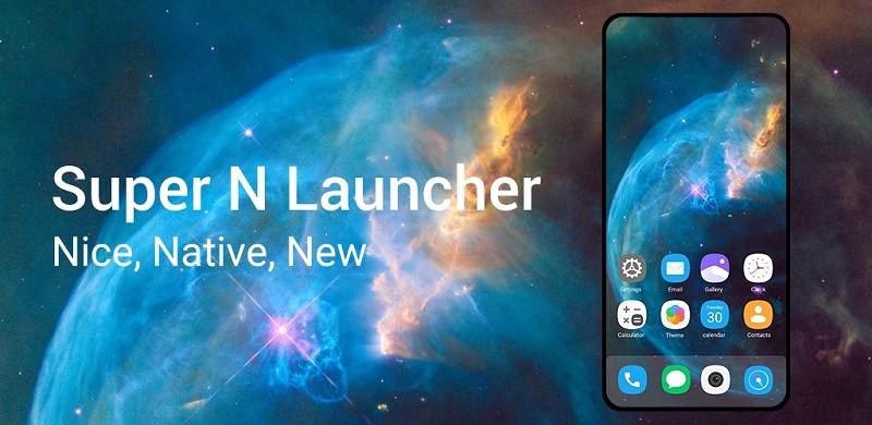 Super N Launcher -Super design Captura de pantalla 0