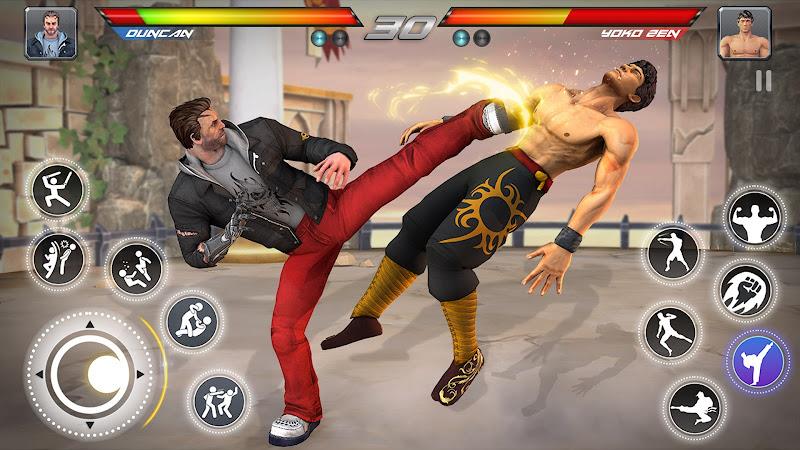 Kung Fu Karate Boxing Games 3D Скриншот 3