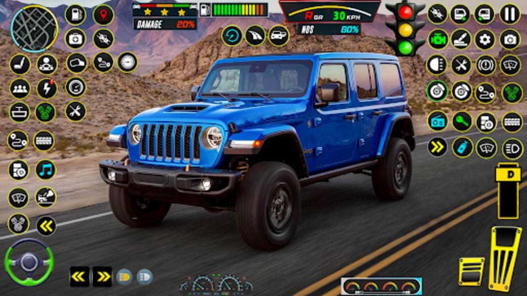 US Suv Jeep Driving: 4x4 Games Capture d'écran 3