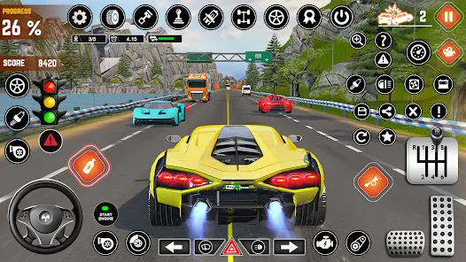 GT Car Racing Game Offline 스크린샷 2