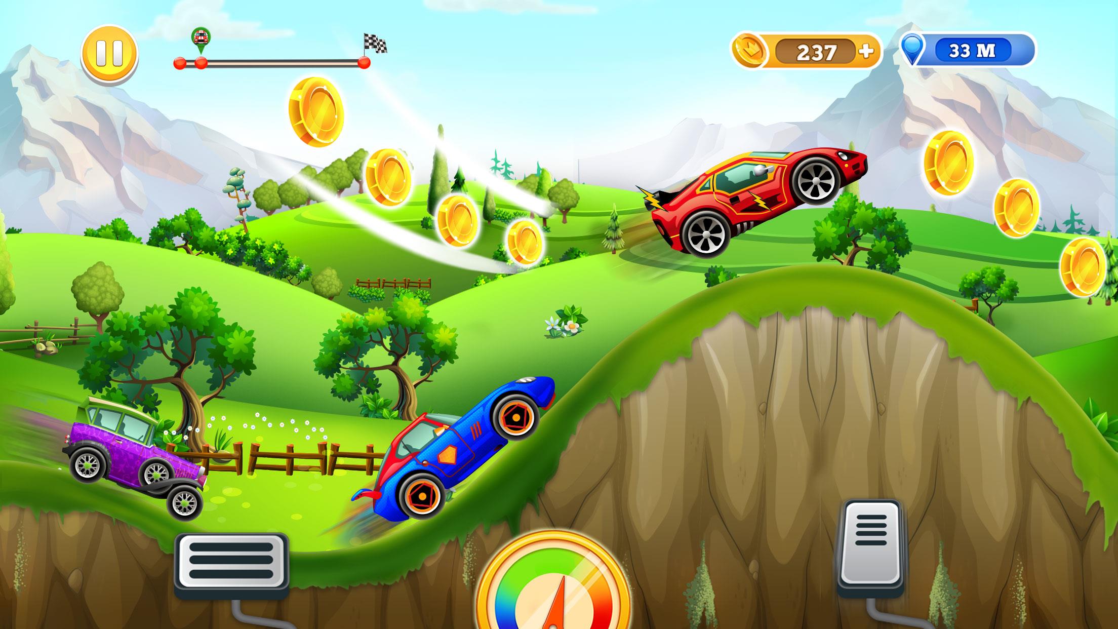 Hill Racing Car Game For Boys应用截图第2张