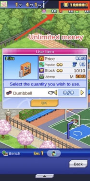 Basketball Club Story Mod Captura de pantalla 1