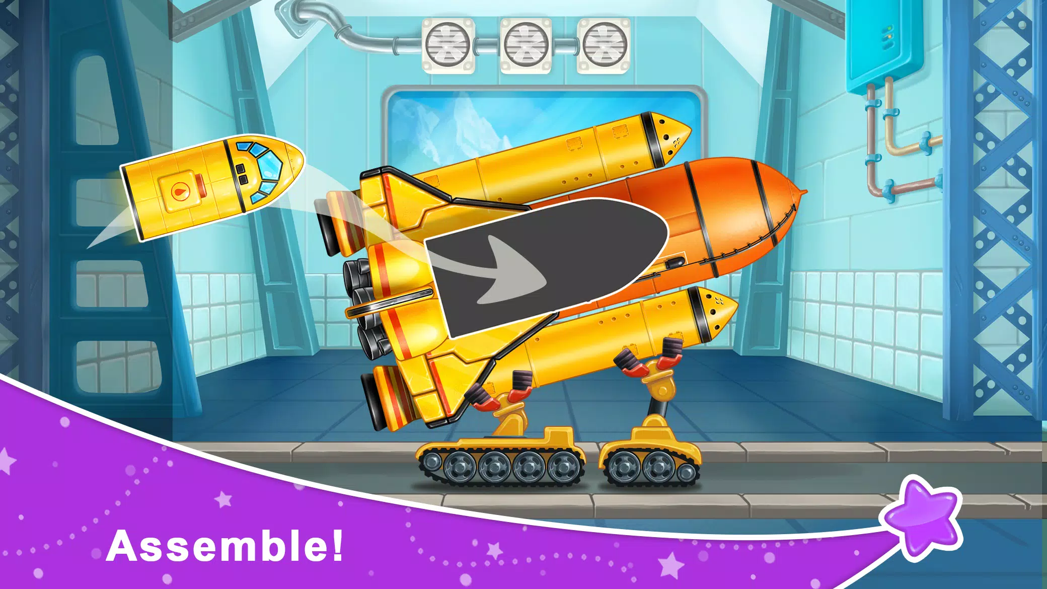 Rocket 4 space games Spaceship 螢幕截圖 0