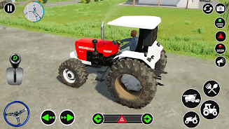 US Farming Tractor: Cargo Game Ekran Görüntüsü 2