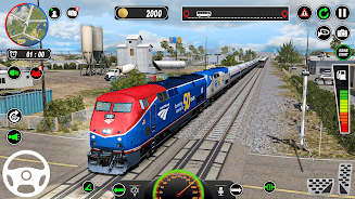 Euro Tren Conductor Tren Juego Screenshot 3