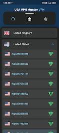 USA VPN Proxy -Fast VPN Master 螢幕截圖 3