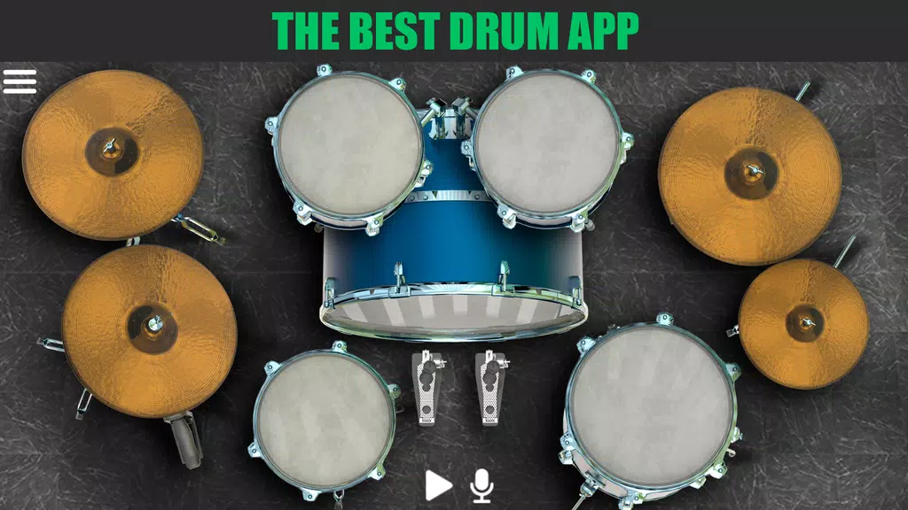 Drum Solo HD - ड्रम किट स्क्रीनशॉट 0