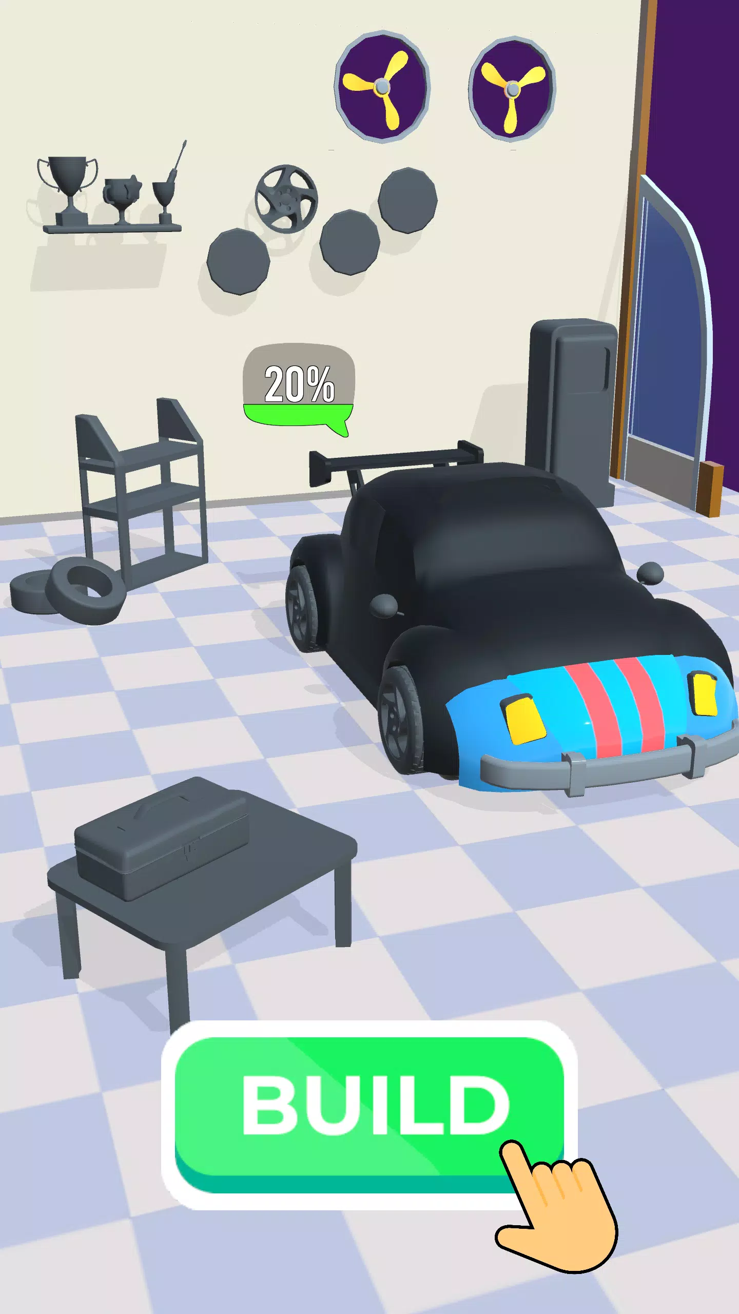 Car Slide Puzzle Game Скриншот 2