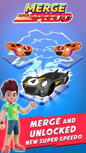 Merge Super Speedo - Kicko Car Tycoon ဖန်သားပြင်ဓာတ်ပုံ 2