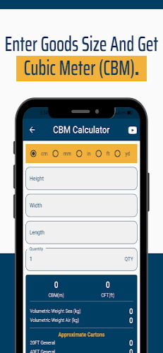 CBM Calculator スクリーンショット 0