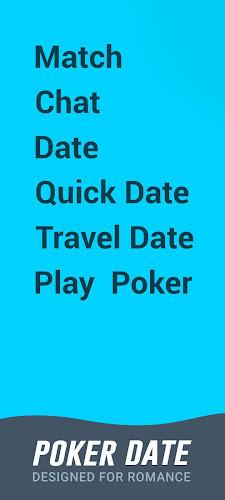 Poker Date: The Dating App Ảnh chụp màn hình 0