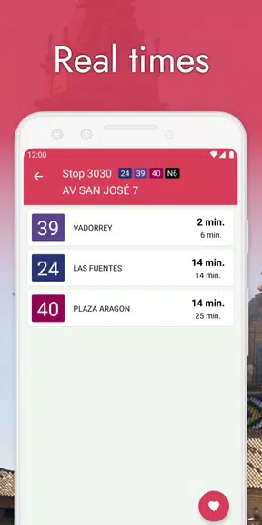 Zaragoza Bus Tranvía Cercanías 스크린샷 1