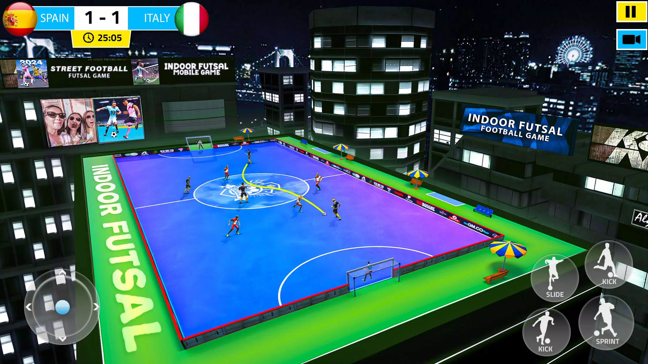 Indoor Futsal: Football Games 螢幕截圖 0