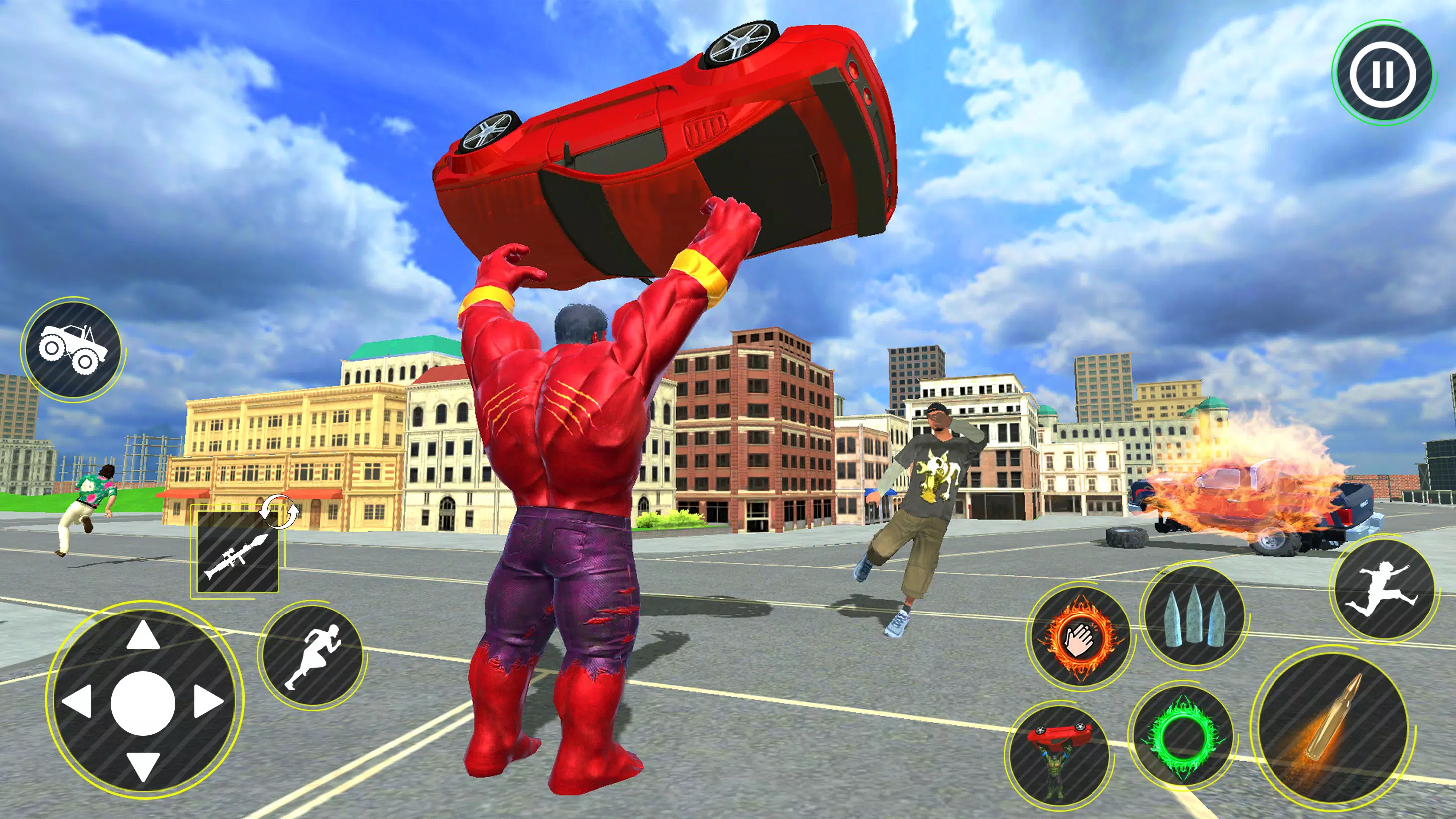 Incredible Monster Hero 3D War Screenshot 3