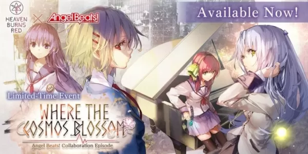 Heaven Burns Red Celebrates 180 Days with Angel Beats! Collaboration