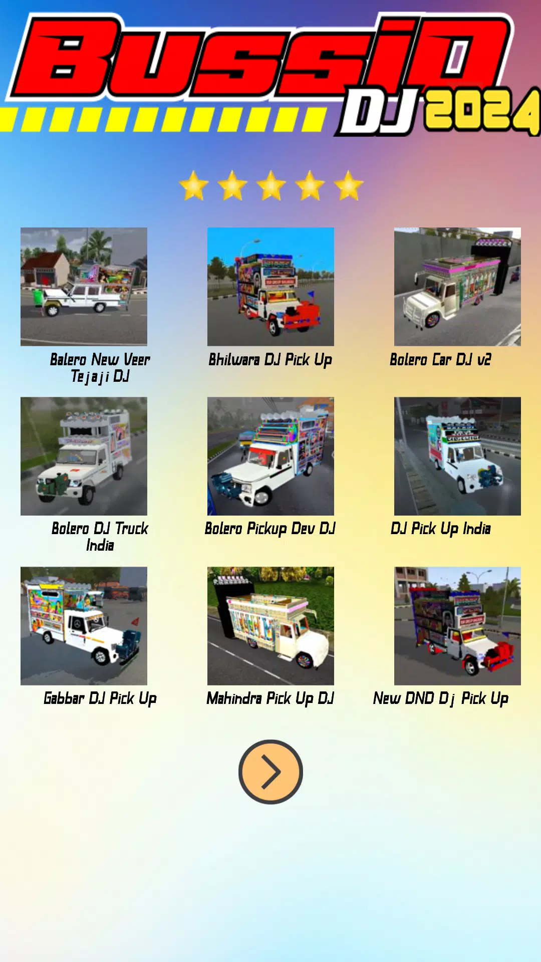 Mod Bussid DJ 2024应用截图第1张