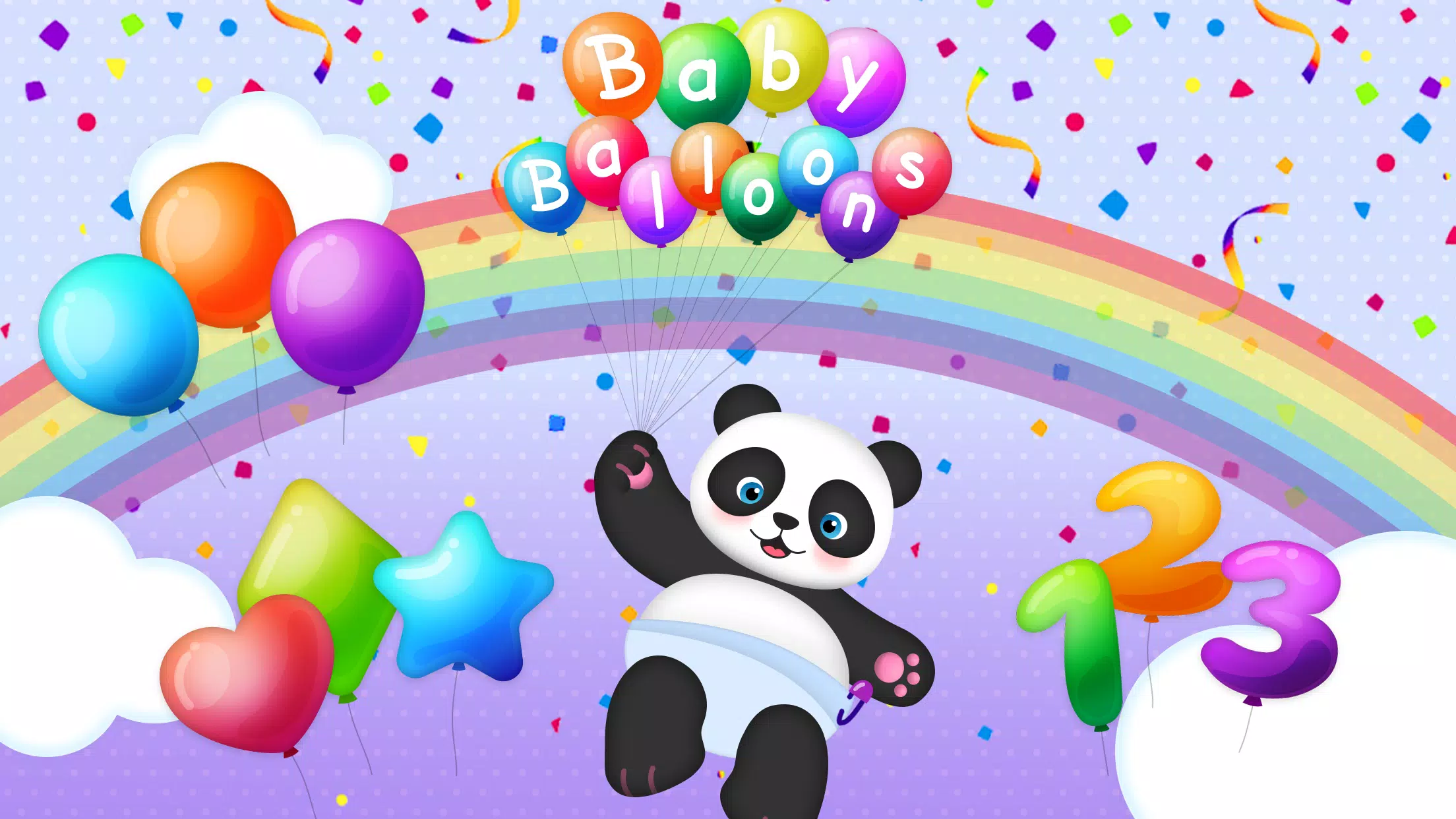 Baby Balloons pop ဖန်သားပြင်ဓာတ်ပုံ 0