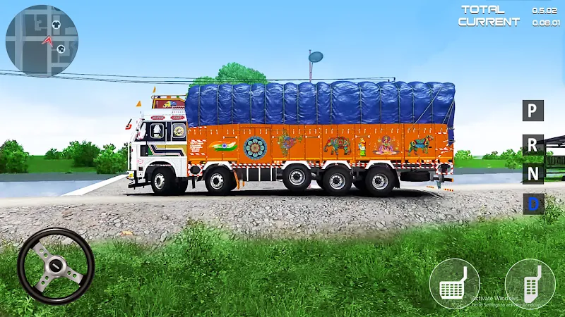 Indian Driver Cargo Truck Game Capture d'écran 0