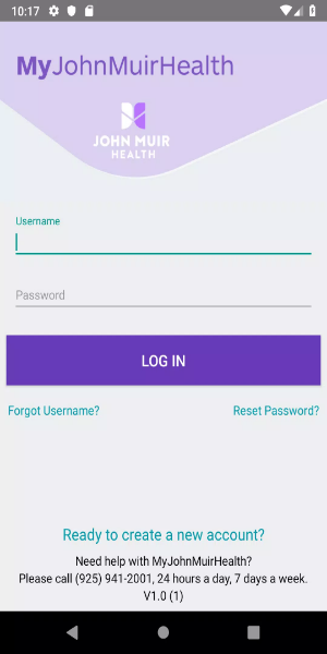MyJohnMuirHealth स्क्रीनशॉट 0